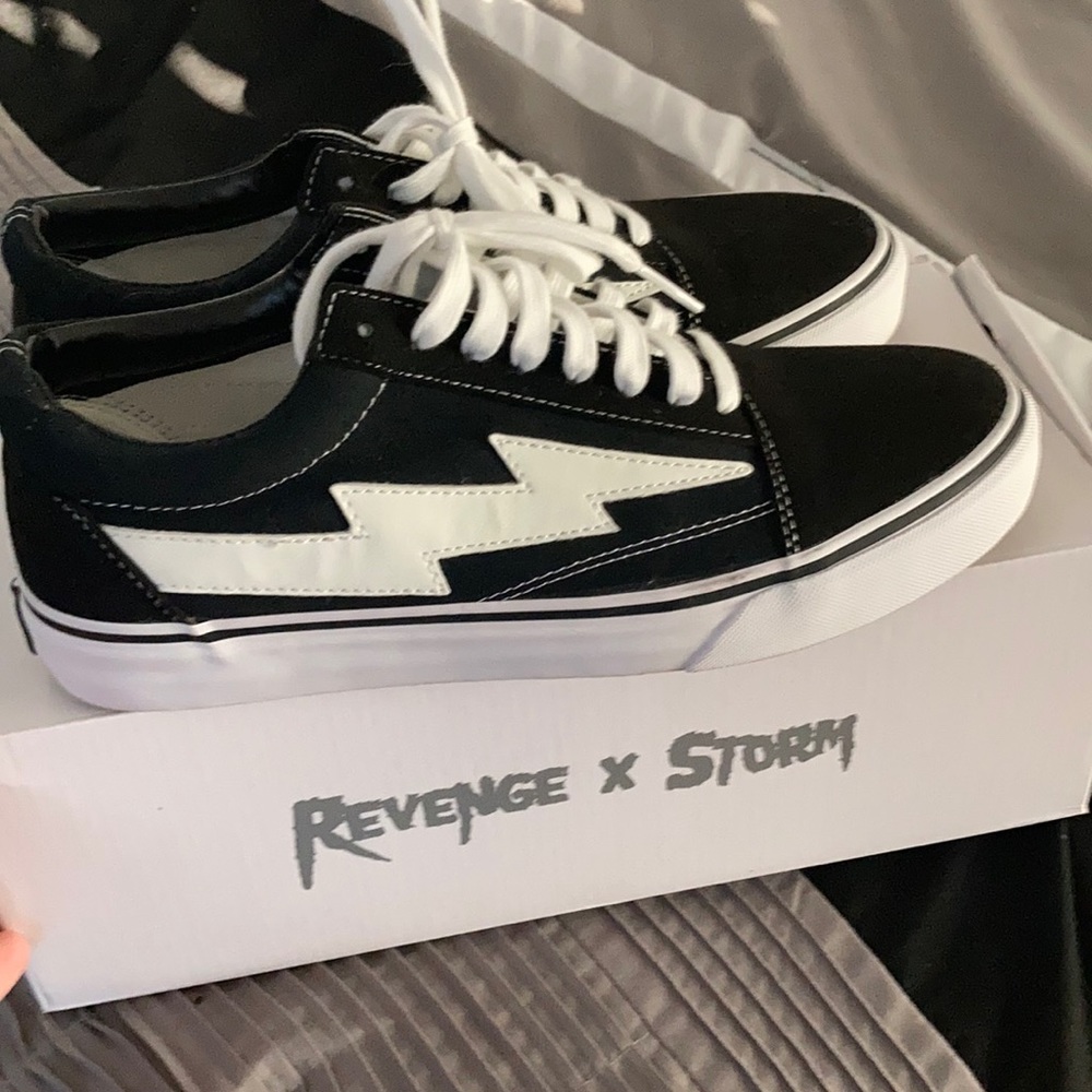 Revenge X Storm Low Top (Black) Men’s Shoes